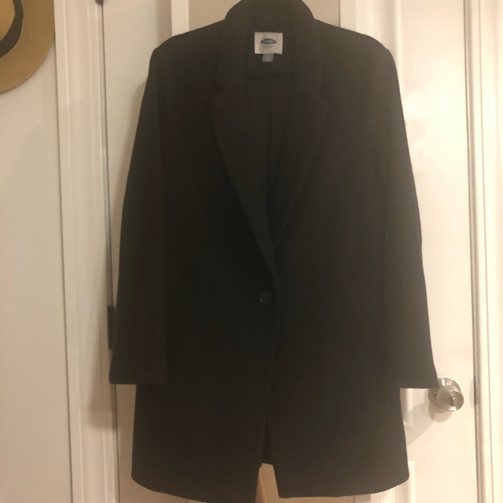 Black old navy coat